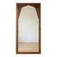 Antique Art Nouveau mirror in carved solid wood