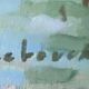 HST painting "Boats in lagoon" Marine Normandy Brittany by Robert Leboucher