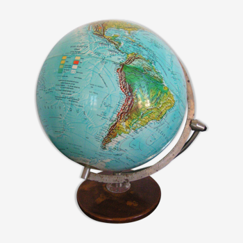 Globe terrestre scan globe 1976