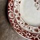 Jules Vieillard oval dish - Bordeaux in iron earth, "Louis XV" service