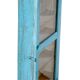 Teak wall display case