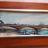 Vintage 70'S frame by artist Francois Depresle