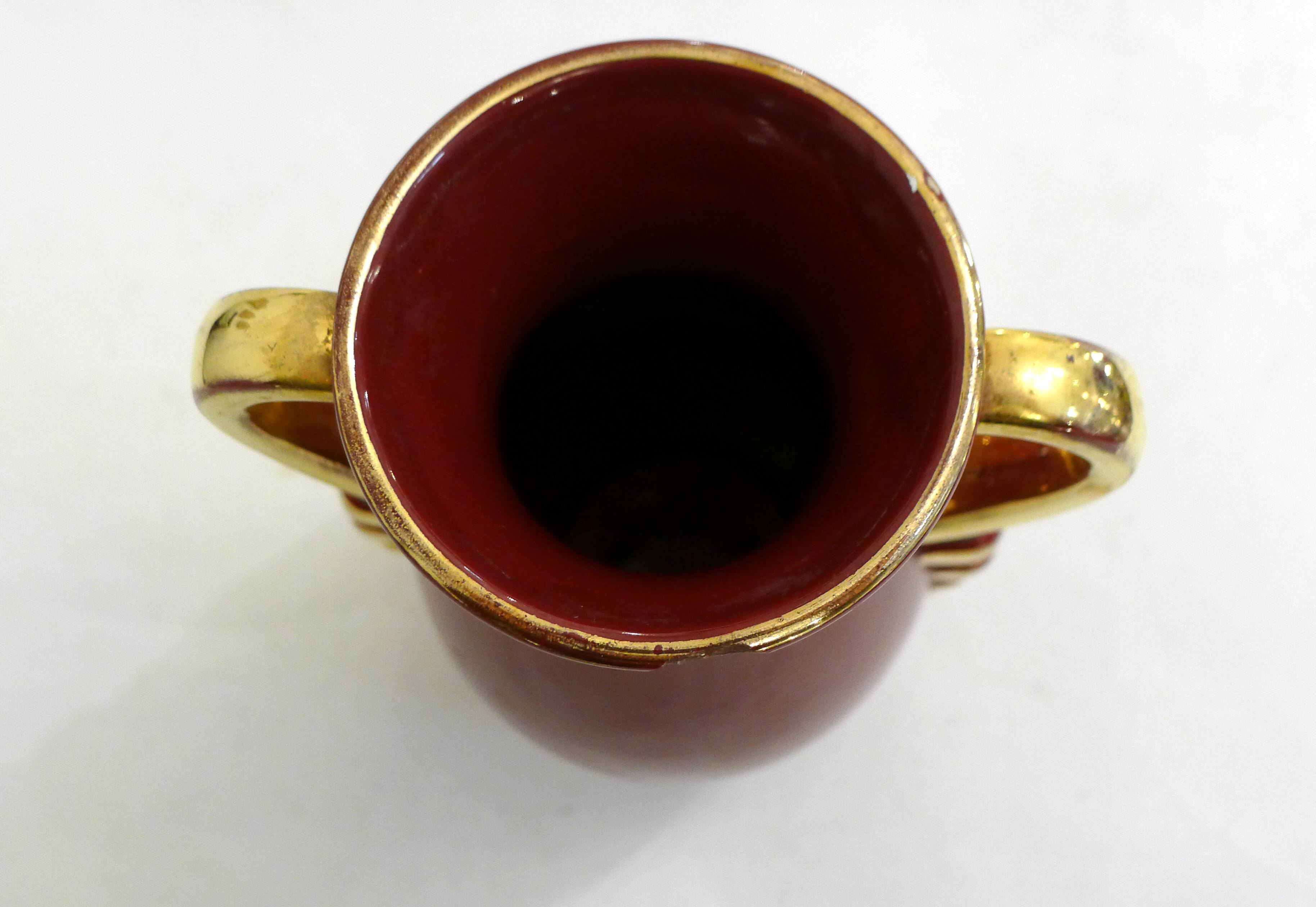 Art Deco amphora vase by Poet-Laval