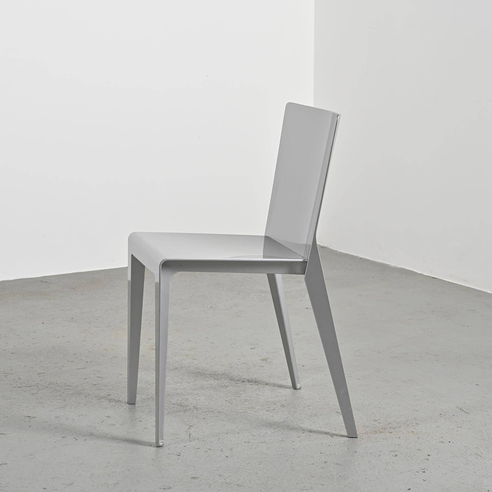 Pair of Alfa chairs by Hannes Wettstein, 2001, Molteni