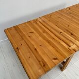 1960s Vintage ‘Fureka’ Pine Drop-Leaf Dining Table by Edvin Helseth for Sta