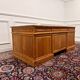 Large classic English desk with back panel