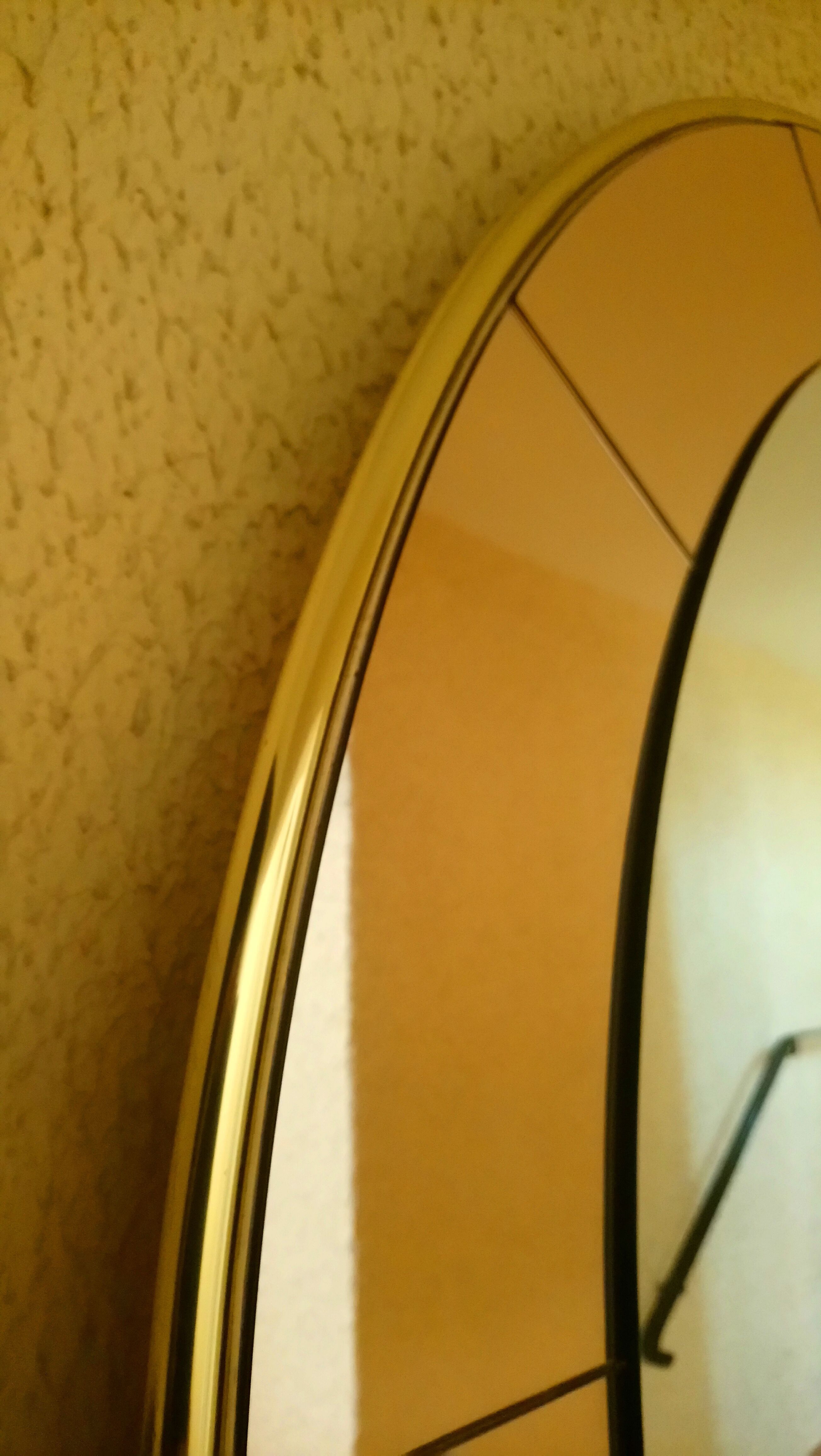 Floor mirror Italian style of the 80s 208x117cm