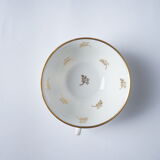 Saucers and cups porcelain limoge NL x8
