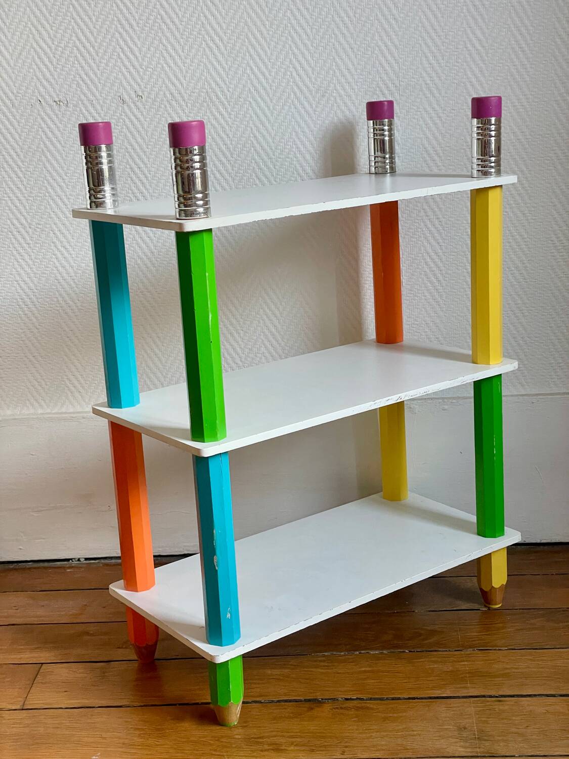 Pencil shelf by Pierre sala 1980