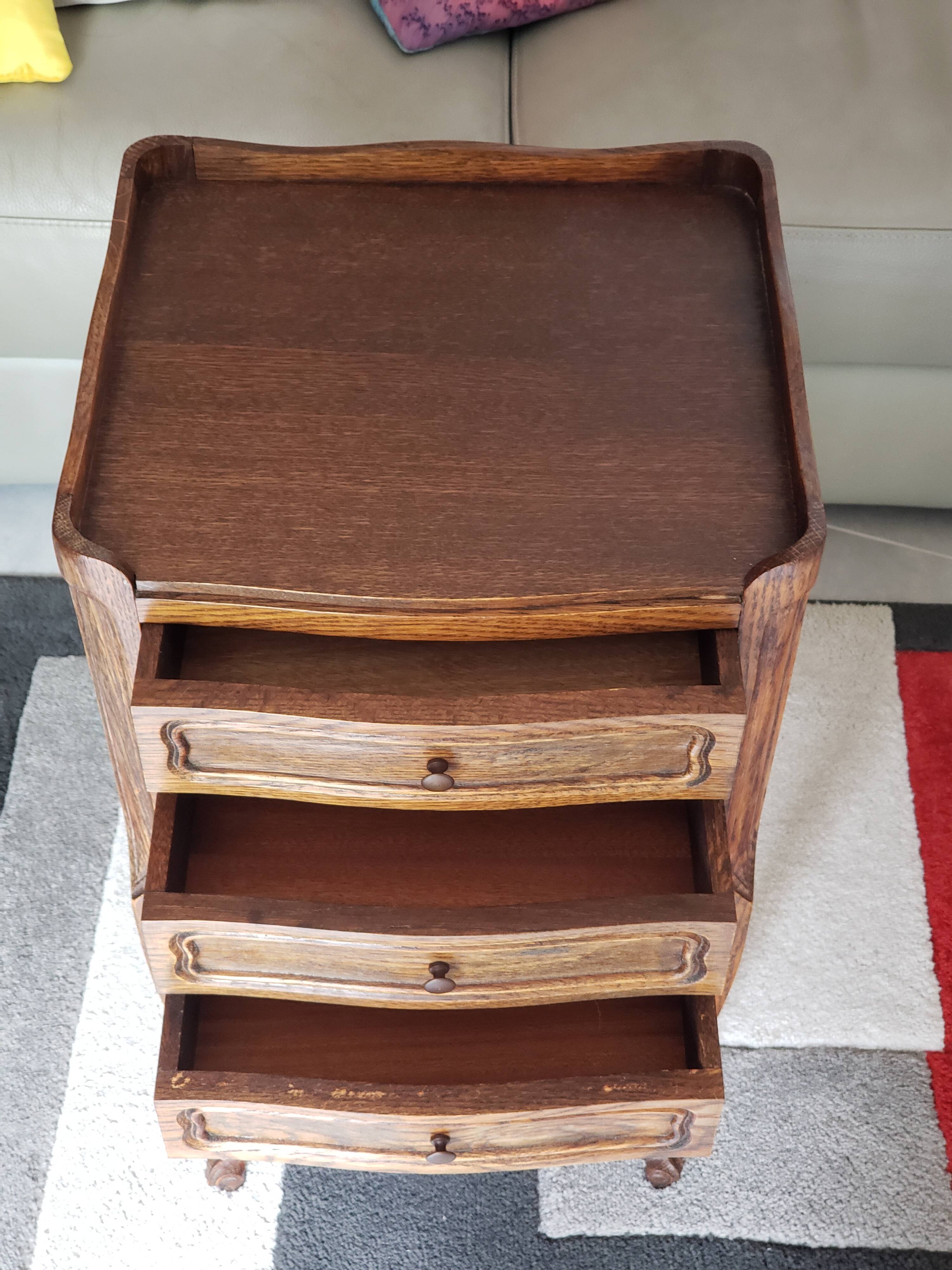 Louis XV style bedside table