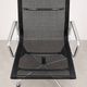 Charles Eames High-Back Aluminium Group Swivel Chair by ICF, Italy – Black