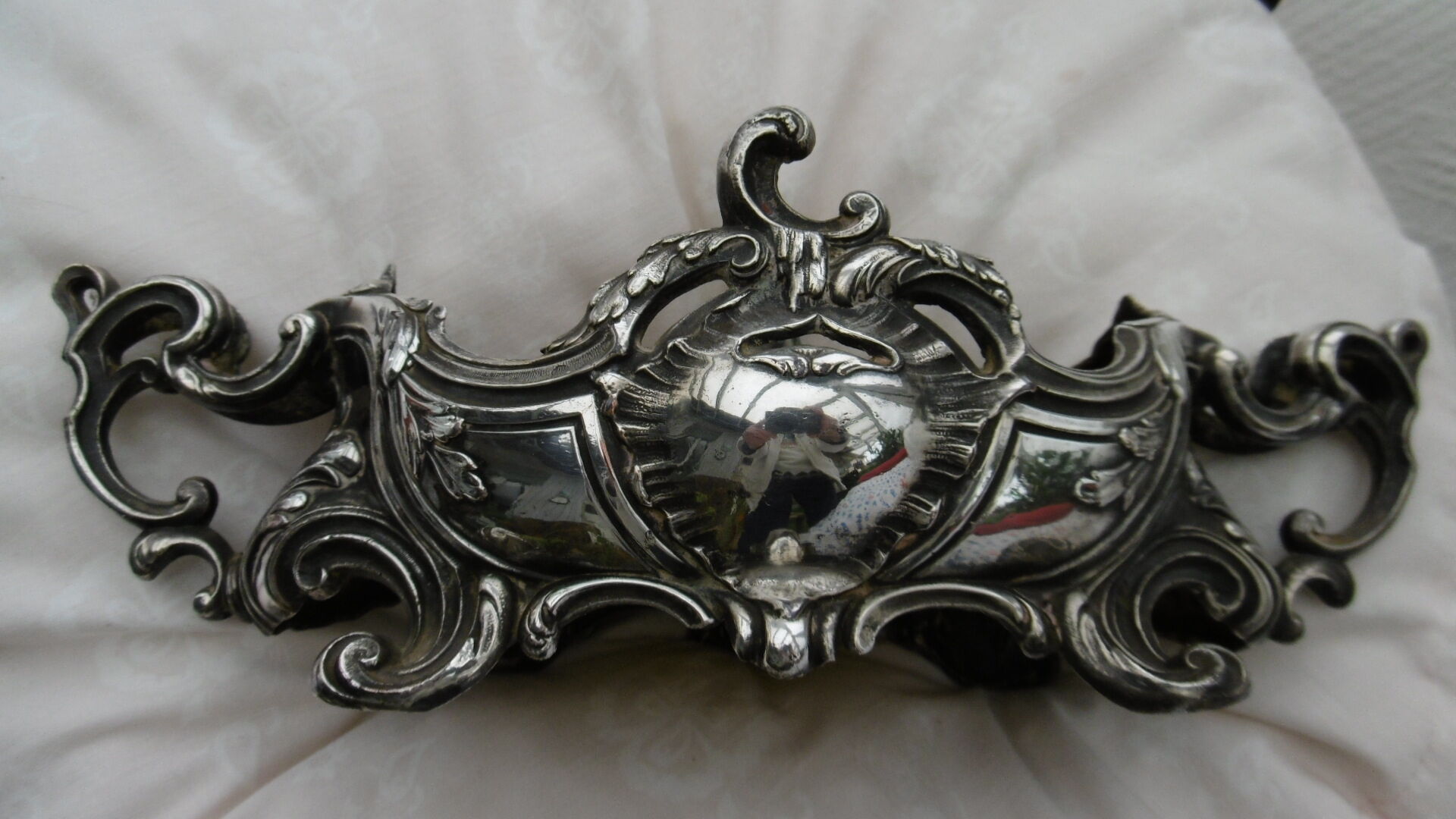 Art deco bronze planter