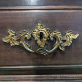 Louis XIV period chest of drawers in walnut