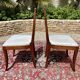 Suite of 6 mahogany chairs directoire