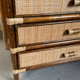 Commode en rotin