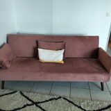 Drawer convertible sofa