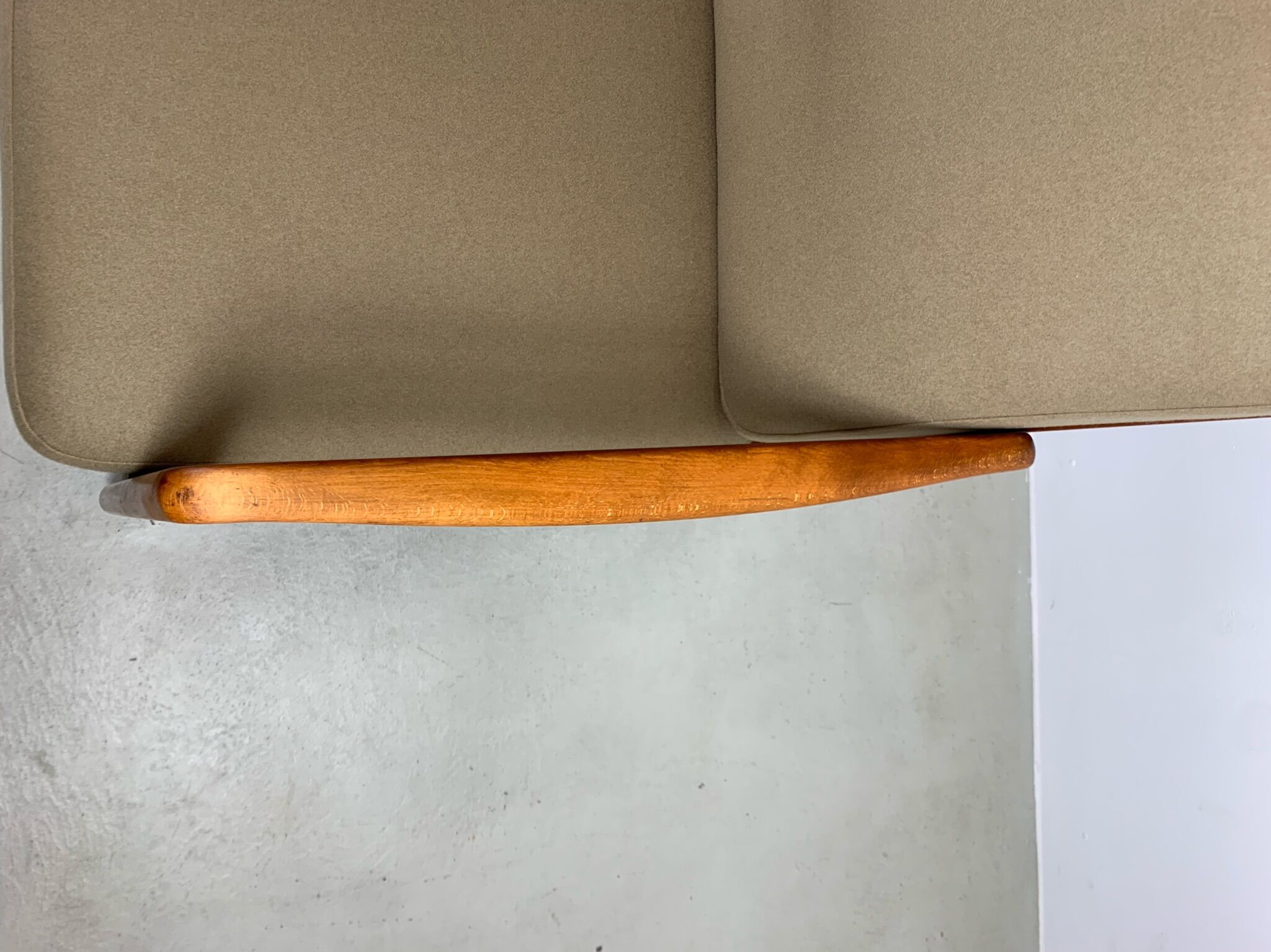 Rocking chair model 166 "senator" by Ole Wanscher for France and Daverkosen, Denmark, 1960s