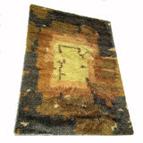 Tapis abstrait scandinave multicolore à poils hauts rya, suède, années 1960