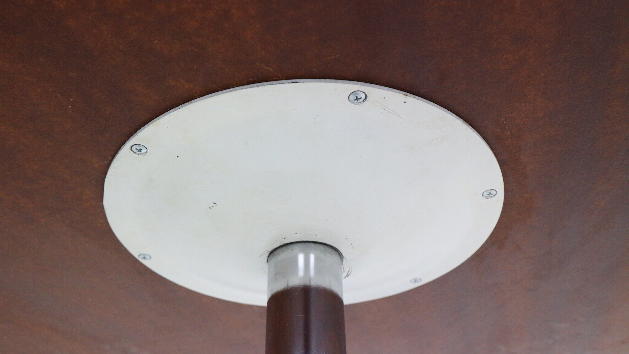 Börje johanson round white & chrome "tulip" dinning table, 1968 sweden