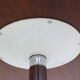 Börje johanson round white & chrome "tulip" dinning table, 1968 sweden