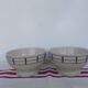Set of 2 Basque stoneware bowls