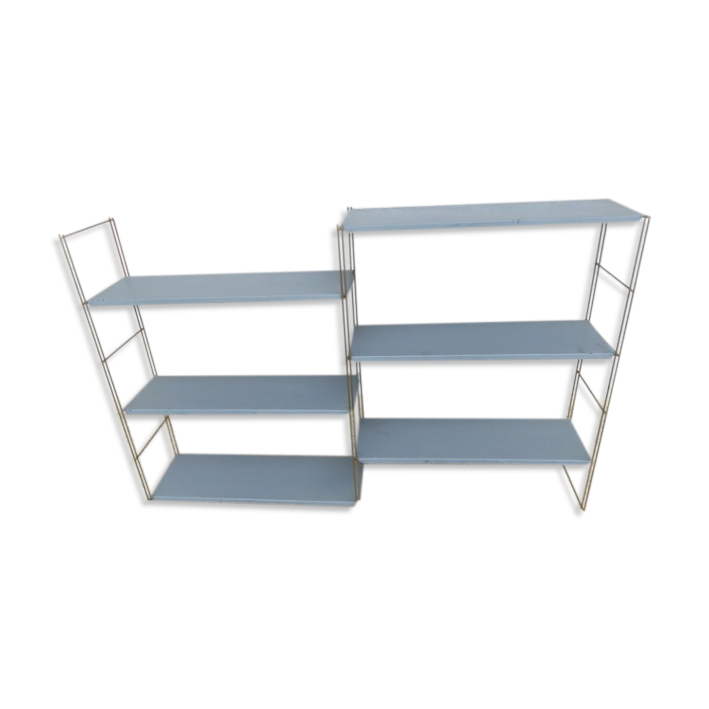 Modular String shelf in metal 50 years 60