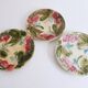 Set of 3 dessert plates in earthenware – Strawberry design