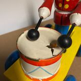 Old wooden toy to pull