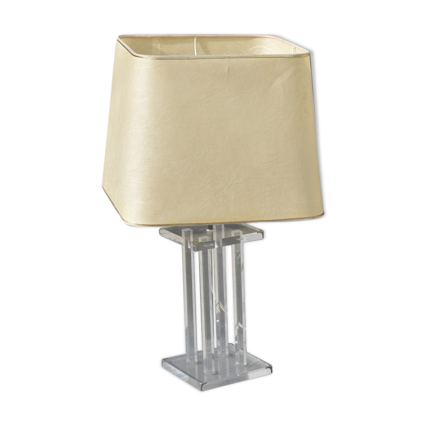 Lamp David Lange plexiglas 1970