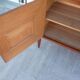 Buffet scandinave de qualité vintage massif