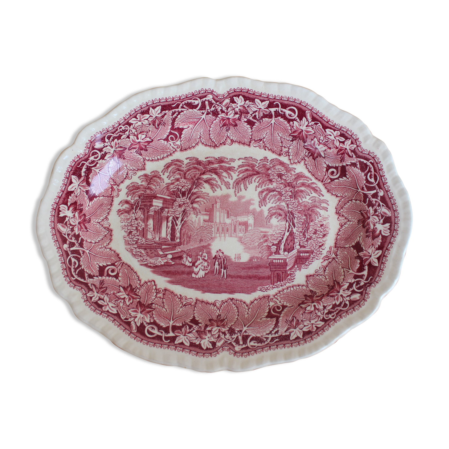 Oval English porcelain dish "Mason's"