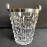 Crystal and 925 silver ice bucket – Gebrüder Deyhle
