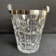 Seau à glace cristal et argent 925 – Gebrüder Deyhle