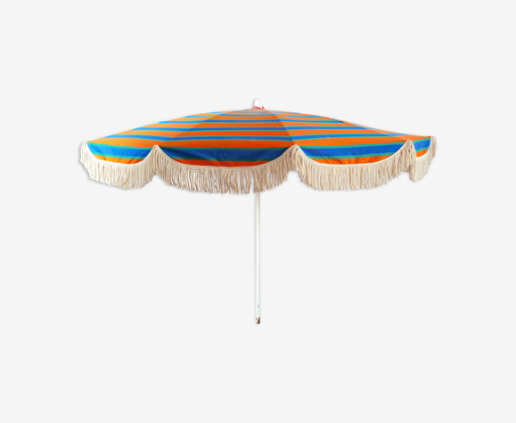 Parasol vintage orange psychédélique