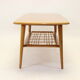 Table basse Louis van Teeffelen en bois des années 1950