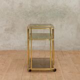 Hollywood Regency style bar cart