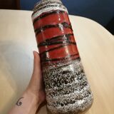 Ceramic vase from the German brand Scheurich, 60s