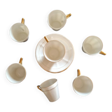 Fine Limoges porcelain coffee service