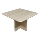 Travertine coffee table side table 1970’s