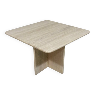 Travertine coffee table side table 1970’s