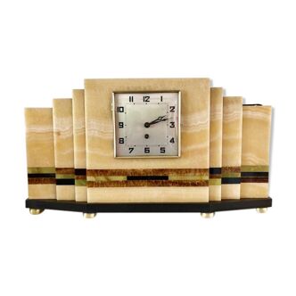 Horloge art deco moderniste