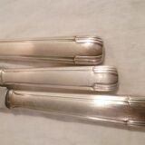 Set of 6 table knives & 4 fruit/cheese knives in world-class silver