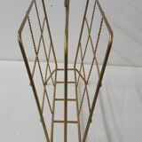 Vintage metal gold magazine door