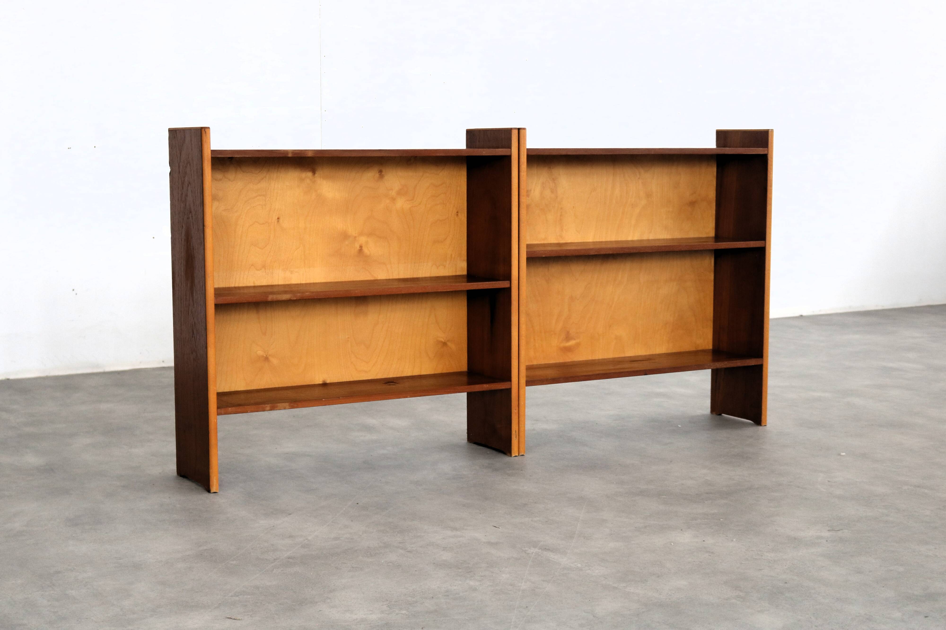 vintage libraries | cabinets | teak | 1960s