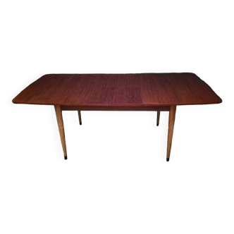 Vintage scandinavian extendable dining table