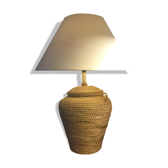 Wicker lamp