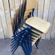 Vintage Galvanitas S35 chair – blue compass frame