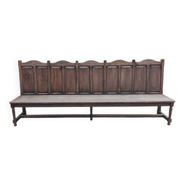 Old oak bench