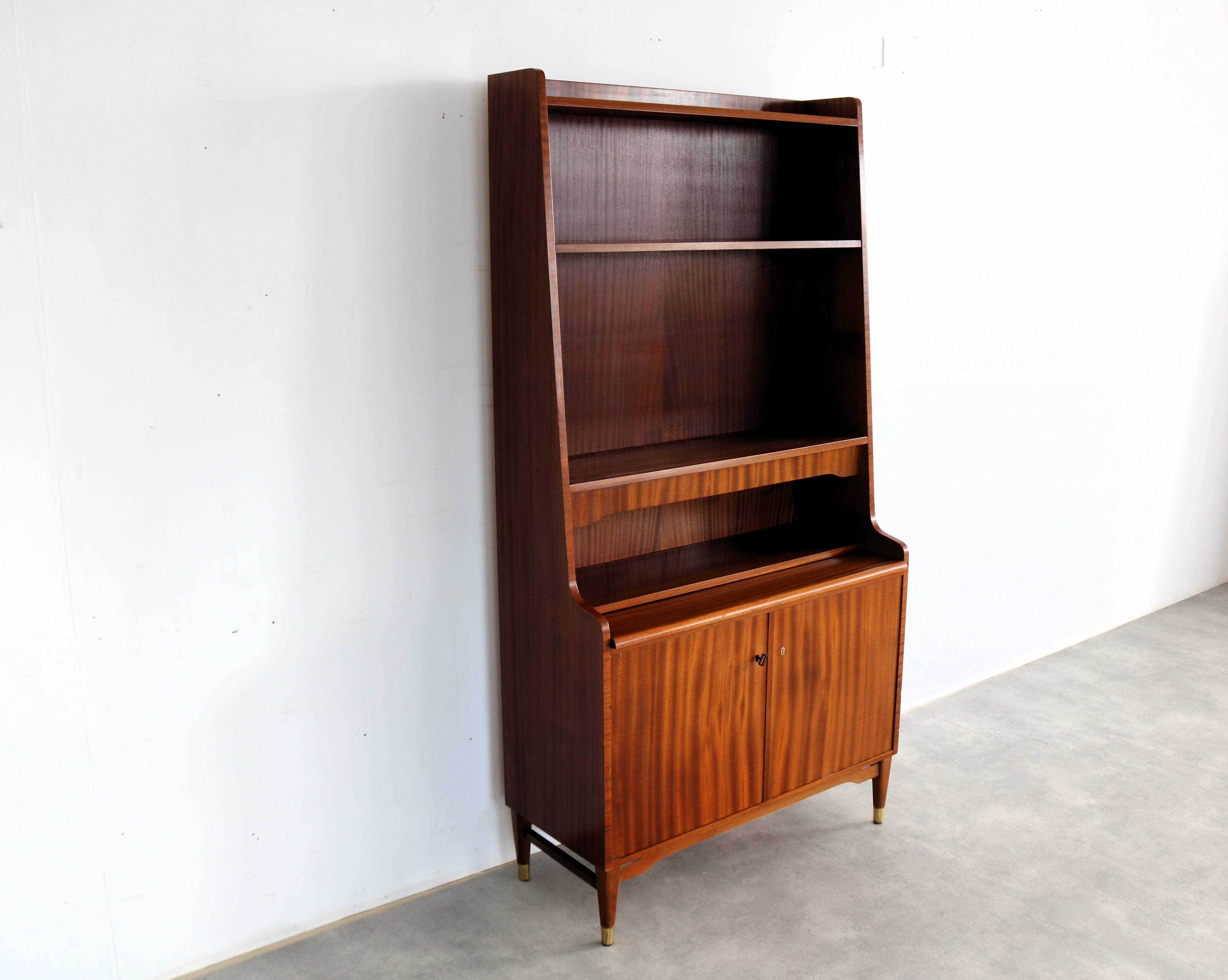 Vintage secretary | wall cupboard | 60s | sweden