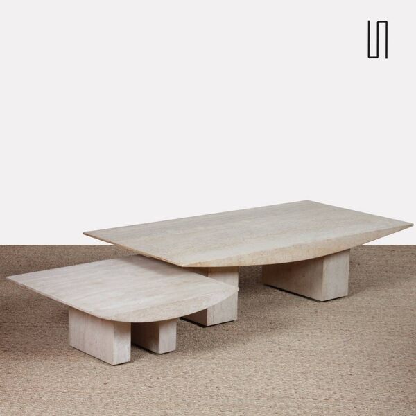 Table basse Sushi par Gilles Derain pour Lumen Center, 1990